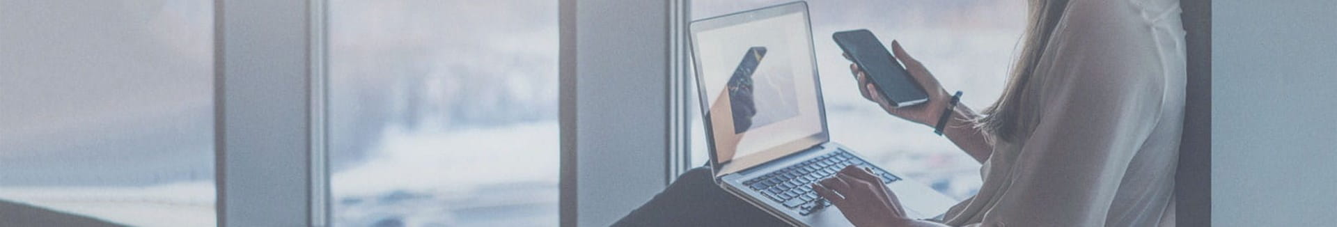 working on devices