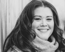 Aimee Massafra headshot black and white