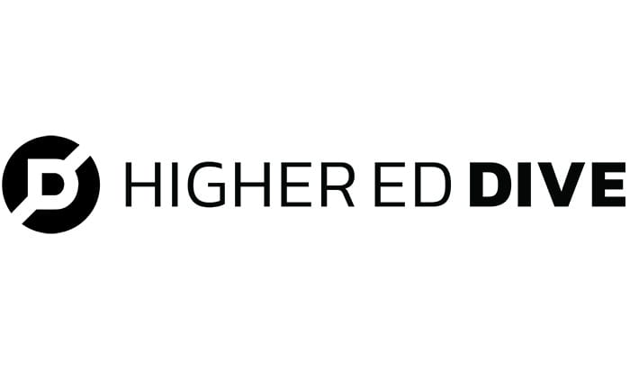The logo for Higher Ed Dive