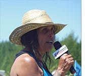 A photo of activist Winona LaDuke.