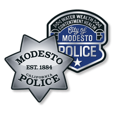 modesto police logo