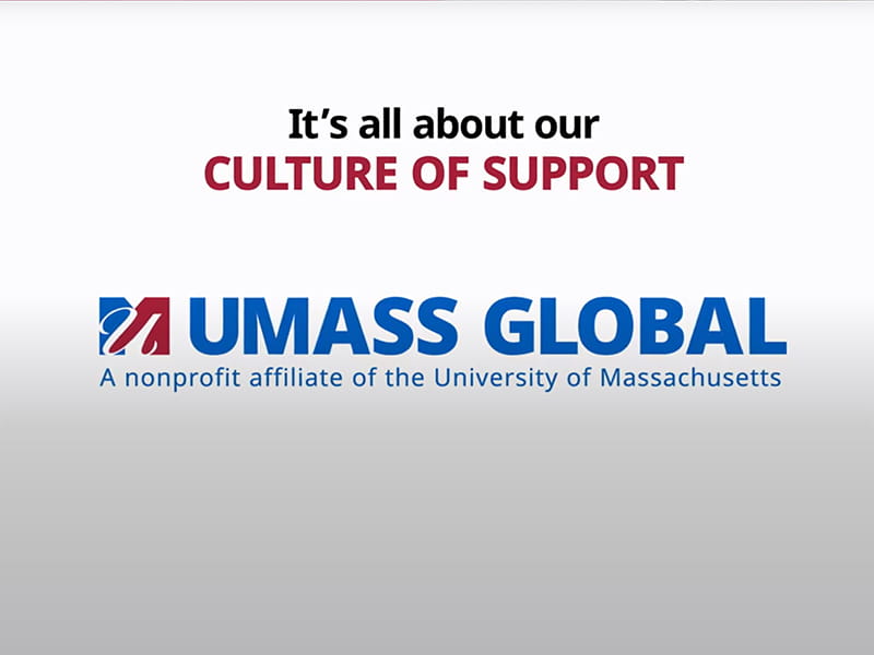 UMass Global Student Support Video