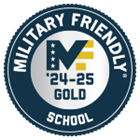 Military Friendly School - 2024–2025 GOLD