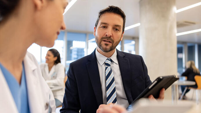 Healthcare business administrator