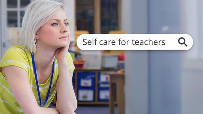 Self care strategies for teachers facing burnout.