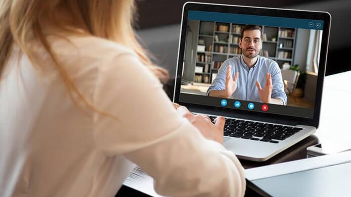 Virtual interview tips for remote work.