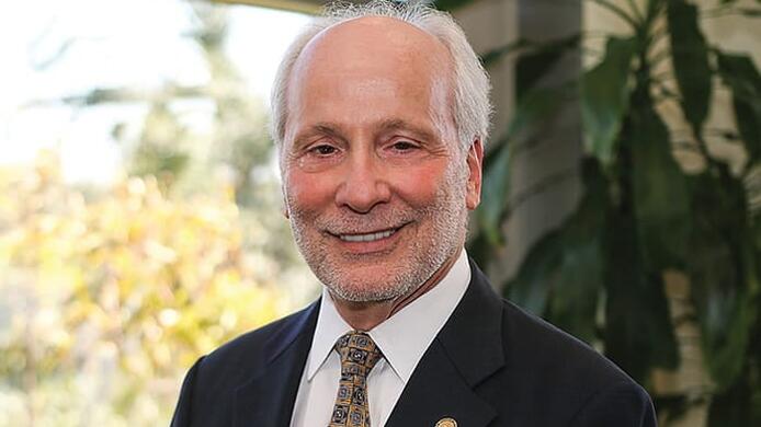 A color portrait of Chancellor Gary Brahm