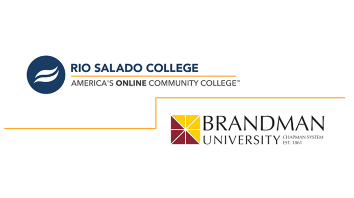 Rio Salado College and Brandman University Logos