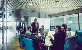 Business People Having a Meeting