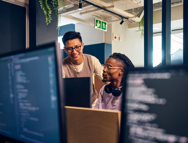 Two software engineers