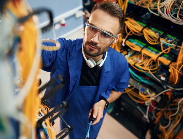 Security tech at work