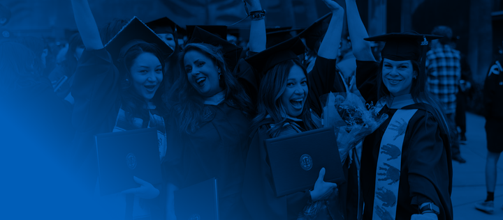 Graduates celebrating
